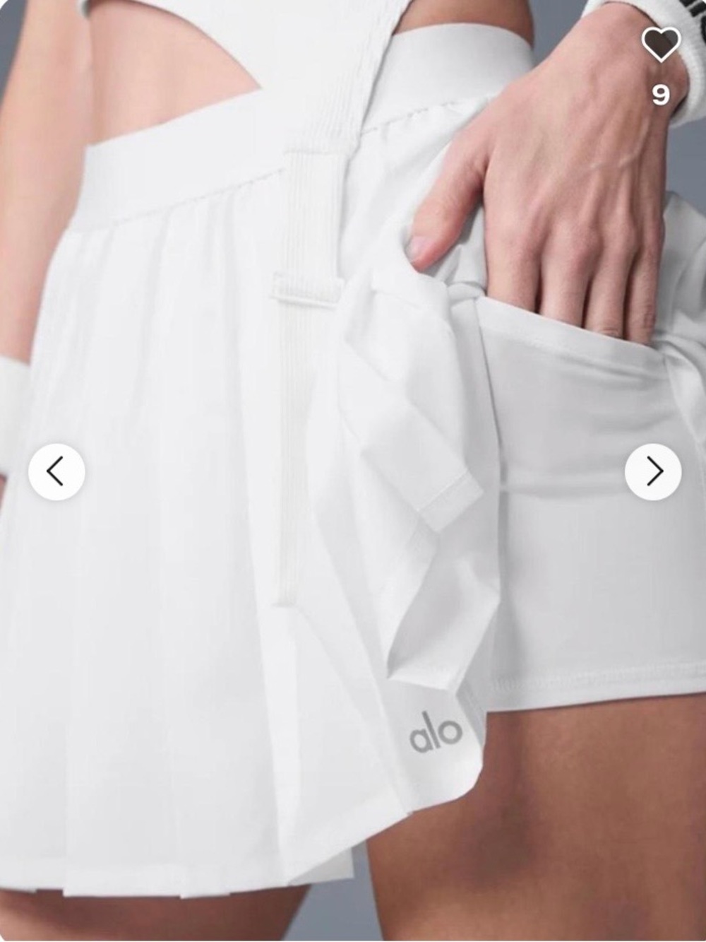Alo Yoga Varsity tennis miniskirt
